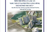 Dự án nhà ở Long Bình: Những lỗ hổng nghiêm trọng về thoát nước, ngập lụt và quyền lợi cộng đồng