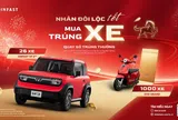 VinFast tung chương trình “Nhân đôi lộc Tết – Mua xe trúng xe”, trao 26 ô tô điện VF 3 và 1.000 xe máy điện