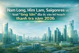 Kế hoạch thanh tra năm 2026: Nam Long, Him Lam, Vinaconex, HUD bị kiểm tra