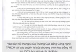 Trường CĐ Công nghệ TPHCM: Học bổng 100% học phí, sinh viên phản ánh phải làm việc như công nhân