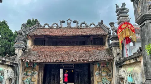 Ngôi đình Hùng Lô gần 400 năm tuổi đậm nét kiến trúc từ thời Lê