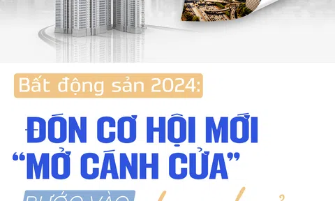 Bất động sản 2024: Đón cơ hội mới “mở cánh cửa” bước vào giai đoạn tăng trưởng