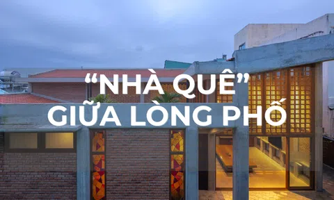 "Nhà quê" 321m2 thiết kế ba gian giữa lòng phố thị Tam Kỳ