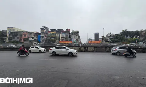 Cận cảnh khu vực sẽ làm hầm xuyên đê sông Hồng 100 tỷ