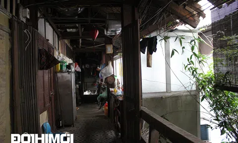 Rùng mình với khu tập thể gỗ 70 tuổi ở quận trung tâm Hà Nội sắp được cải tạo