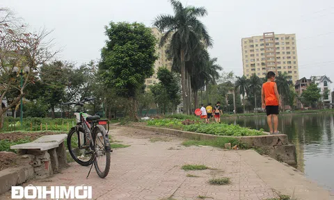 Công viên Vĩnh Hoàng nhếch nhác sau nhiều năm bị chủ đầu tư "bỏ rơi"