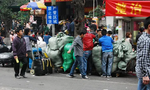 Hàng Việt “lép vế” vì hàng Trung Quốc tràn qua biên giới