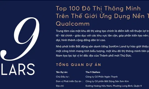 Sơn Kim Land: Phát triển dự án The Stellars san lấp, nâng nền và câu chuyện ngập nước