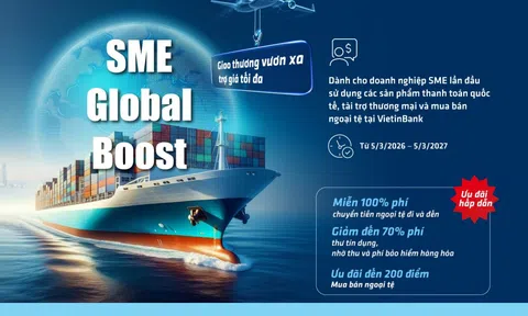 VietinBank ra mắt SME Global Boost: “Đòn bẩy” tài chính giúp doanh nghiệp xuất nhập khẩu bứt tốc