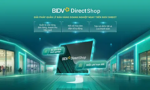 BIDV ra mắt Direct Shop: Giải pháp quản lý bán hàng số hóa toàn diện cho doanh nghiệp Việt