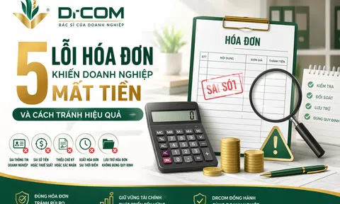5 lỗi hóa đơn khiến doanh nghiệp “mất tiền oan” – Nhận diện sớm để tránh rủi ro thuế