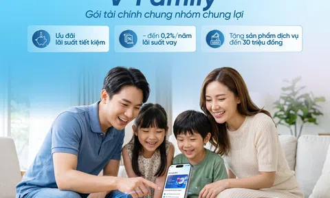 Gia đình hiện đại ưu tiên quản lý tài chính chung: VietinBank V-Family mở ra cách gắn kết yêu thương bằng ngân hàng số