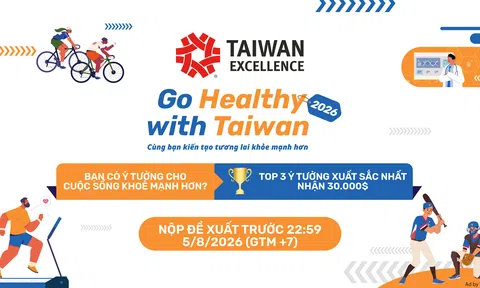 Go Healthy with Taiwan 2026 mở Chương trình Cố vấn Top 20, tìm kiếm sáng kiến y tế và sức khỏe từ Việt Nam và toàn cầu