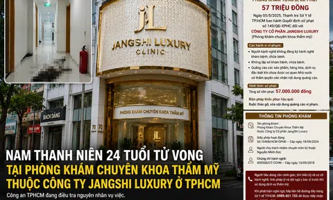 JangShi Luxury và vụ nam thanh niên 24 tuổi tử vong tại phòng khám ở TPHCM