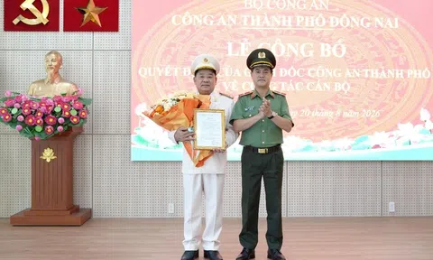 Đại tá Nguyễn Văn Võ làm Trưởng Phòng Cảnh sát giao thông Công an TP Đồng Nai