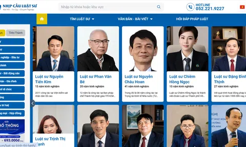 Nhịp Cầu Luật Sư mở thêm kênh kết nối người dân với luật sư