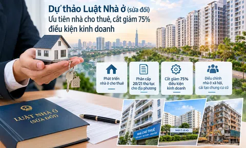 Dự thảo Luật Nhà ở sửa đổi: Ưu tiên nhà cho thuê, cắt giảm 75% điều kiện kinh doanh