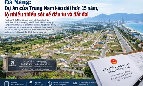 Đà Nẵng: Dự án của Trung Nam kéo dài hơn 15 năm, lộ nhiều thiếu sót về đầu tư và đất đai