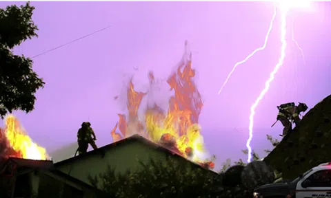 Cẩn trọng “giặc lửa” mùa mưa bão