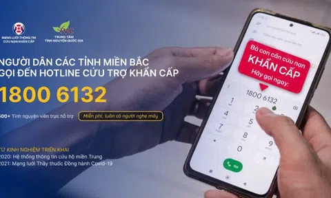Công bố tổng đài tiếp nhận thông tin cứu trợ khẩn cấp