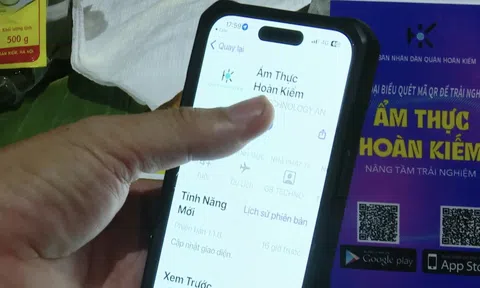 Ra mắt ứng dụng khám phá ẩm thực Hà Nội