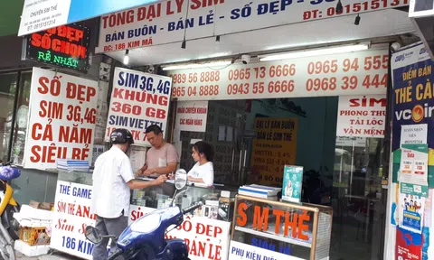 Mua bán sim số đẹp có thể phải nộp thuế