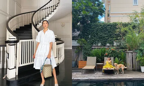 Không gian sống lãng mạn trong biệt thự triệu đô của "ngọc nữ" Tăng Thanh Hà