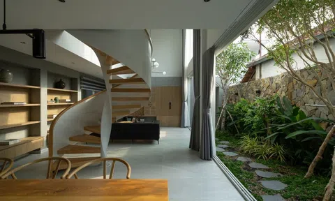 Nhà phố thiết kế như khu vườn nhiệt đới xanh mát suốt bốn mùa