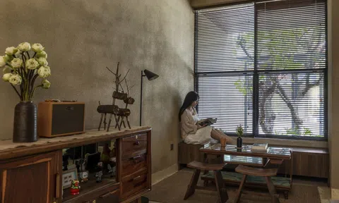 Nhà phố 93 m2 sở hữu không gian làm việc "chill" như quán cà phê