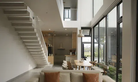 Nhà phố 176 m2 ở Quảng Bình nguyện xẻ dọc đất làm vườn cây xanh