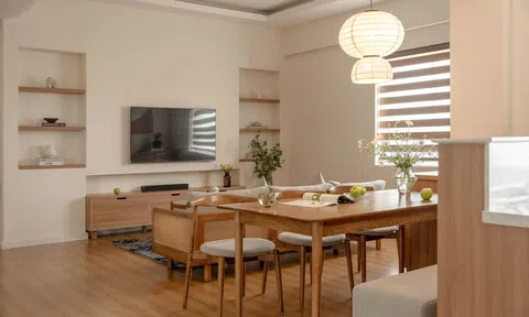 Sự hòa quyện của phong cách Nhật Bản lẫn Bắc Âu trong căn hộ 110 m2