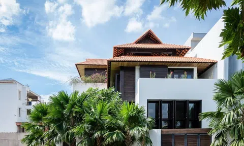 Không gian đậm chất Huế trong ngôi nhà hiện đại ở Sài Gòn