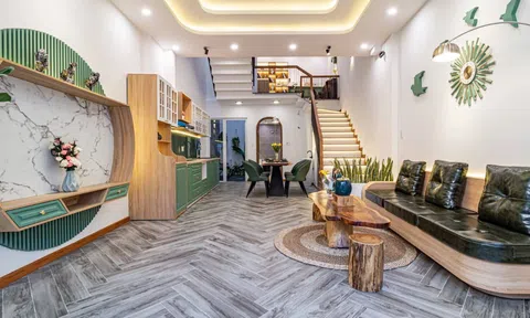 Căn nhà có 3 giếng trời đón nắng, gió tự nhiên