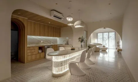 Biến căn hộ cũ tẻ nhạt thành nơi có không gian sang trọng