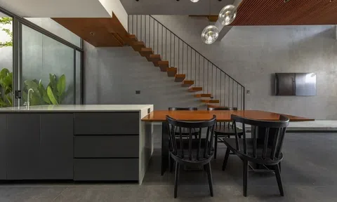 Nhà ống xây dựng trên diện tích đất 270m2 nhưng vẫn tràn ngập không gian xanh thoáng mát