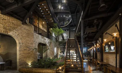 Phong cách thiết kế đậm chất đương đại tại không gian No.1986 Coffee ở Hải Phòng