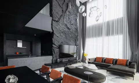 Đem thiên nhiên hùng vĩ vào trong không gian sống của căn hộ penthouse 195m2