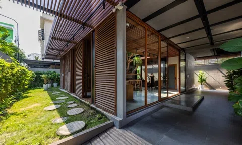 Mang hơi thở thiên nhiên len lỏi vào trong từng ngóc ngách của căn biệt thự ở TP. HCM