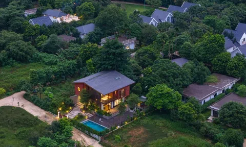Biệt thự nhà sàn: "Tổ chim" hiện đại giữa núi rừng Tây Bắc