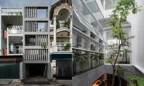 Ngôi nhà sở hữu không gian kín đáo, ấm áp khác biệt với mặt tiền "hớ hênh"