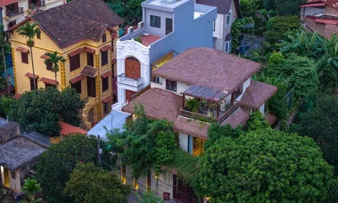 Biệt thự 300m2 được bao bọc bởi khu rừng xanh mát ngay giữa thủ đô