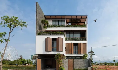 Mãn nhãn với Trung Villa - Bố trí không gian không vách ngăn độc đáo