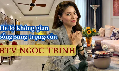 Hé lộ không gian sống sang trọng của Ngọc Trinh - nữ BTV giàu nhất VTV