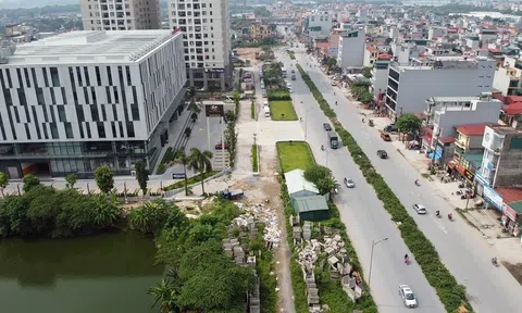 Hà Nội: Tuyến đường 3,5km sau 12 năm mới thi công được 300m