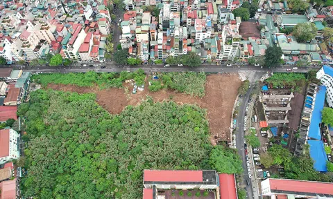 Dự án bỏ hoang của Tân Hoàng Minh được dỡ rào để xây vườn hoa