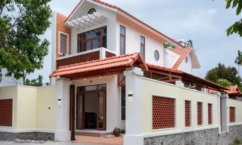 Câu chuyện văn hóa được kể qua ngôi nhà thiết kế từ gạch, ngói nung truyền thống