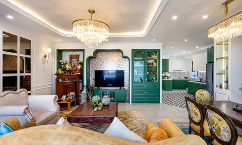 Chìm đắm trong sự giao thoa tân thời pha trộn phong cách Đông Dương tại căn hộ 95m2