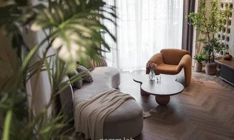 Tận hưởng bình yên với không gian nghỉ dưỡng "độc nhất vô nhị" của căn hộ 200m2 ở Hà Nội