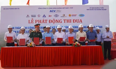 Sân bay Long Thành tăng tốc để về đích trước 3 tháng