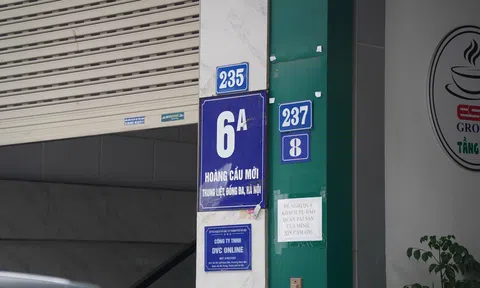 Đề xuất thống nhất cách đánh và gắn biển số nhà